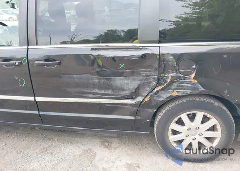 2014 Chrysler Town & Country Touring из США, поврежденный, VIN 2C4RC1BG2ER449403